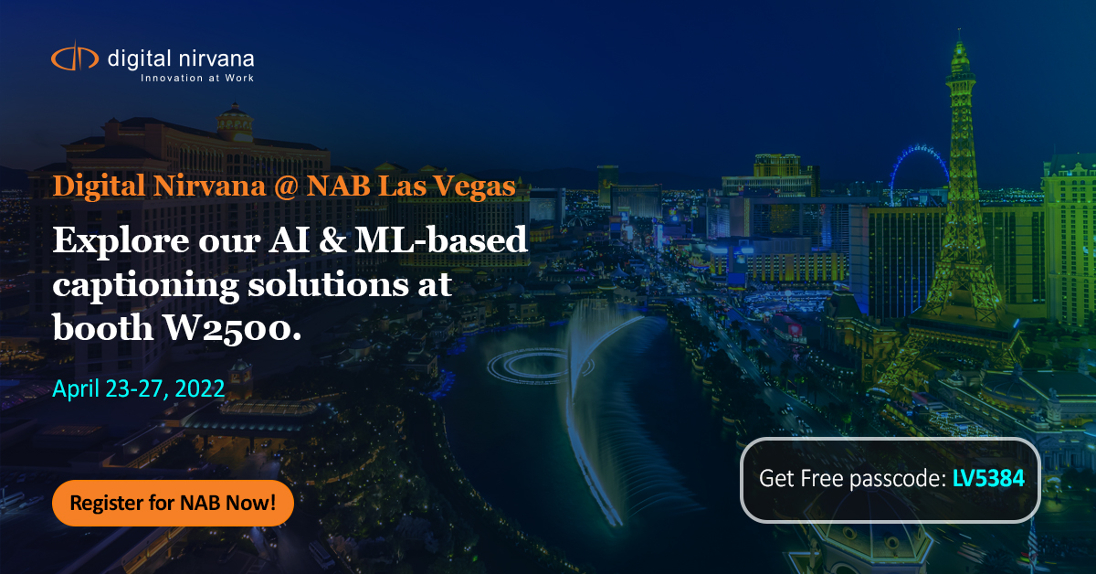 NAB 2022: Elevate your media with AI & ML-powered technologies